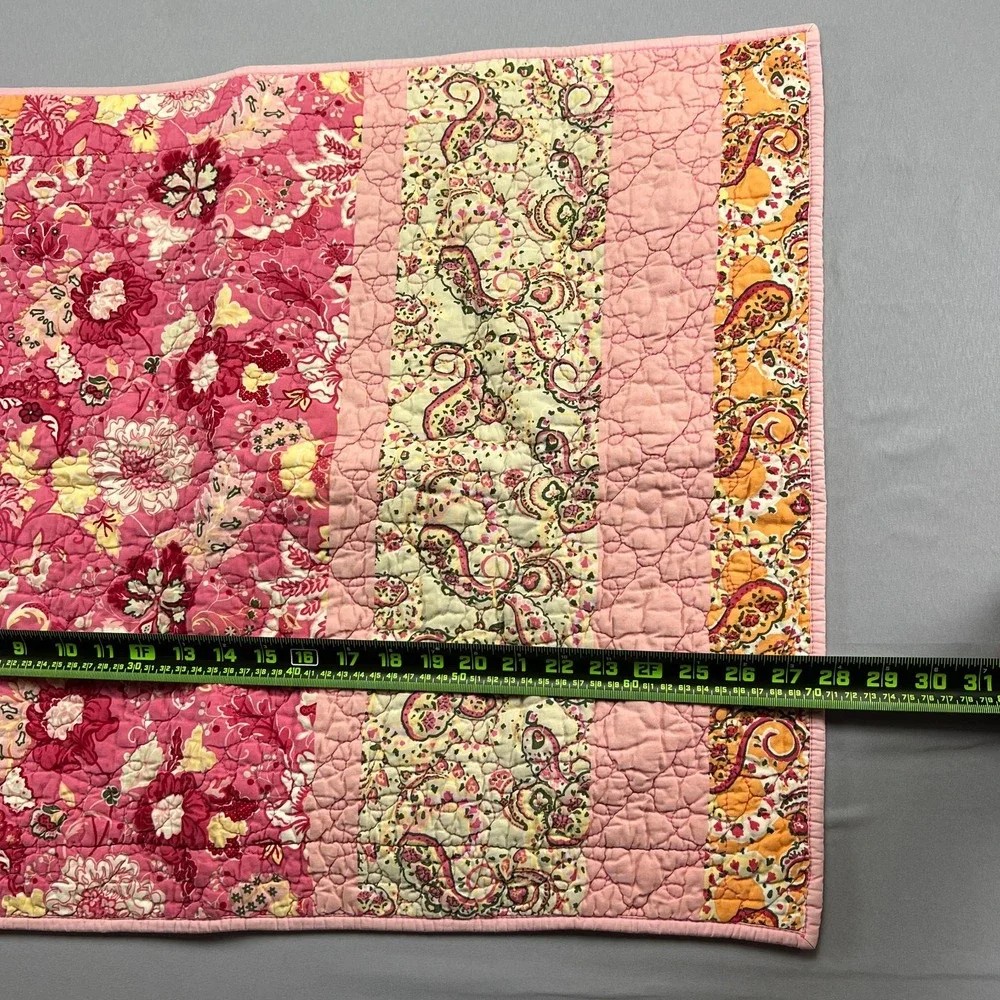 Target Home Standard Quilted Pillow Shams Multicolor Floral Paisley Patchwork